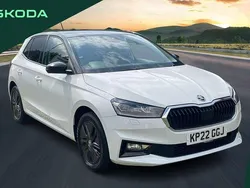 White Used 2022 Skoda Fabia Colour Edition Hatchback | £13,945 (Fair price)
