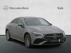 Grey Used 2024 Mercedes CLA250e AMG Line Premium Sedan | £30,850 (A bit pricey)