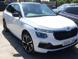 White Used 2024 Skoda Kamiq Monte Carlo SUV | £22,495 (Expensive)