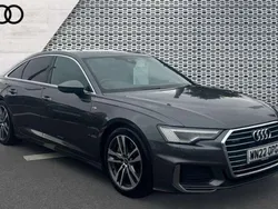 Grey Used 2022 Audi A6 S-Line Sedan | £26,520 (Expensive)