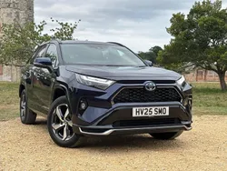 Obsidian blue Used 2025 Toyota RAV4 Hybrid Design SUV | £36,407 (Good price)