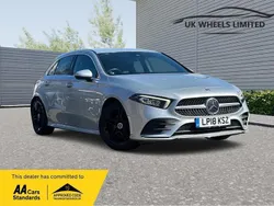 Silver Used 2018 Mercedes A200 AMG line Hatchback | £13,690 (Fair price)