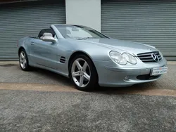 Silver Used 2004 Mercedes SL350 Cabriolet | £5,995 (Fair price)