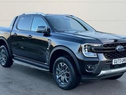 Black Used 2023 Ford Ranger Wildtrack Pickup | £29,665 (Fair price)