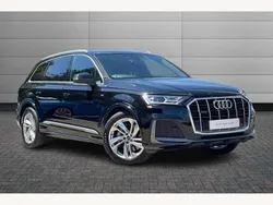 Black Used 2022 Audi Q7 S-Line SUV | £42,250 (Good price)