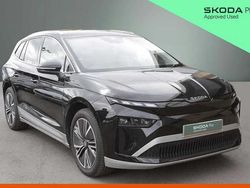 Black magic pearl effect New 2025 Skoda Enyaq iV SUV | £34,995 (Expensive)
