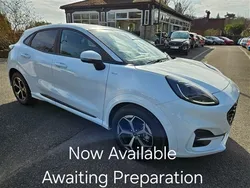 Frozen white New 2025 Ford Puma ST-Line Hatchback | £23,495 (Good price)