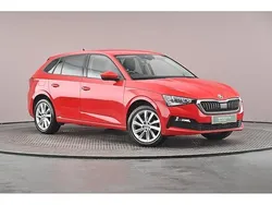 Corrida red Used 2021 Skoda Scala SE L Hatchback | £16,533 (Fair price)