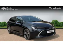 Eclipse black (metallic paint) Used 2021 Toyota Corolla Estate | £19,127 (Fair price)