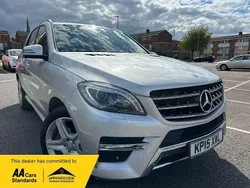 Silver Used 2015 Mercedes ML350 AMG line SUV | £9,495 (Good price)