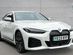 White Used 2023 BMW i4 M Sport Sedan | £32,815 (Good price)