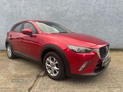 Red Used 2016 Mazda CX-3 SUV | £7,995 (Fair price)