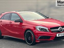 Red Used 2015 Mercedes A45 AMG Hatchback | £18,590 (Fair price)