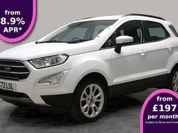 White Used 2022 Ford Ecosport Titanium SUV | £13,559 (Fair price)