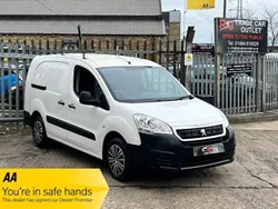 White Used 2015 Peugeot Partner S MPV | £6,499 (Fair price)