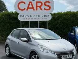 Silver Used 2014 Peugeot 208 Active Hatchback | £3,250 (Fair price)