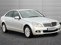 Silver Used 2009 Mercedes C220 Elegance Sedan | £4,000