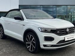 White Used 2021 VW T-Roc Cabriolet R-line Cabriolet | £21,646 (Good price)