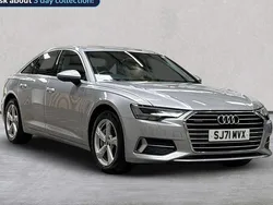 Silver Used 2021 Audi A6 Sport Sedan | £26,098 (A bit pricey)