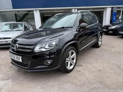 Black Used 2015 VW Tiguan R-line Edition SUV | £10,990 (Fair price)