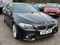 Black Used 2016 BMW 520 M Sport Sedan | £9,995 (Fair price)