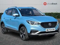 Blue Used 2020 MG ZS Exclusive Sedan | £11,150 (Good price)