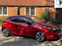 Red Used 2018 Nissan Micra Tekna Hatchback | £9,000 (Fair price)