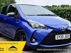 Blue Used 2020 Toyota Yaris Hybrid Sport Hatchback | £14,500 (Good price)
