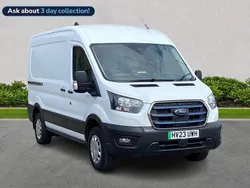 White Used 2023 Ford E-Transit Trend Van | £19,995