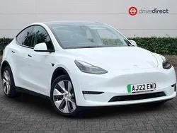 Multi coat pearl white Used 2022 Tesla Model Y Long Range RWD SUV | £20,827 (Expensive)