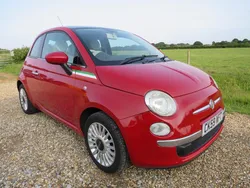 Red Used 2009 Fiat 500 Lounge Hatchback | £2,750 (Expensive)