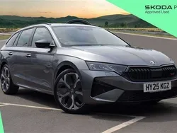 Grey New 2025 Skoda Octavia vRS Estate | £34,900