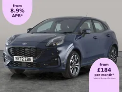 Blue Used 2022 Ford Puma Gen-E ST-Line SUV | £14,429