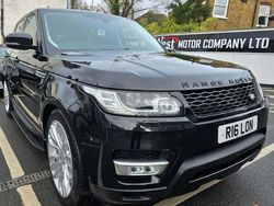 Black Used 2017 Land Rover Range Rover Sport HSE SUV | £25,895 (Fair price)