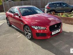 Red Used 2016 Jaguar XE Supercharged Sedan | £15,995 (Fair price)