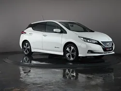 White Used 2020 Nissan Leaf Tekna Hatchback | £11,150 (Fair price)
