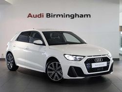 White New 2025 Audi A1 S-Line Hatchback | £27,950 (A bit pricey)