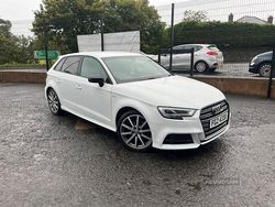 White Used 2017 Audi A3 Black Edition Hatchback | £13,495 (Fair price)