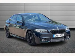 Black Used 2015 BMW 530 M Sport Sedan | £13,740 (Fair price)