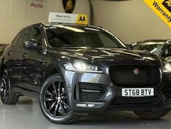 Grey Used 2018 Jaguar F-Pace R-Sport SUV | £16,495 (Fair price)
