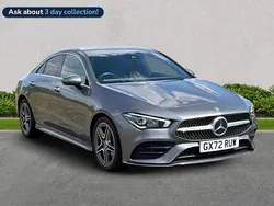 Grey Used 2022 Mercedes CLA180 AMG Line Premium Sedan | £26,465 (Fair price)