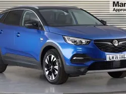 Blue Used 2021 Vauxhall Grandland X Edition SUV | £14,290 (Good price)