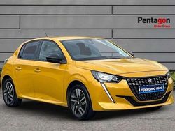Yellow Used 2023 Peugeot 208 Allure+ Hatchback | £12,795 (Fair price)