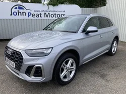 Silver Used 2020 Audi Q5 S-Line SUV | £28,999 (Fair price)