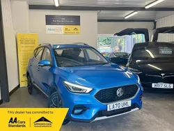 Blue Used 2021 MG ZS Exclusive Sedan | £13,495 (Fair price)