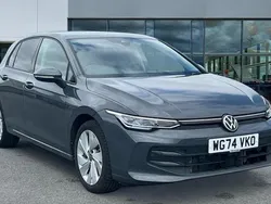 Dolphin grey metallic Used 2025 VW Golf VIII Match Hatchback | £22,792 (Fair price)
