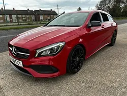 Red Used 2018 Mercedes CLA220 Shooting Brake AMG line Estate | £14,695 (Fair price)