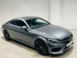 Grey Used 2017 Mercedes C220 AMG line Coupe | £11,350 (Fair price)