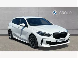 White Used 2022 BMW 118 M Sport Hatchback | £23,050 (Fair price)