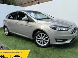 Silver Used 2015 Ford Focus Titanium Hatchback | £6,495 (Fair price)